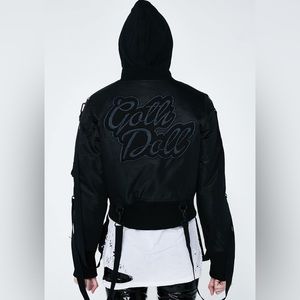 ISO Killstar Dolls Kill Goth Doll Bomber Jacket Coat In Search Of